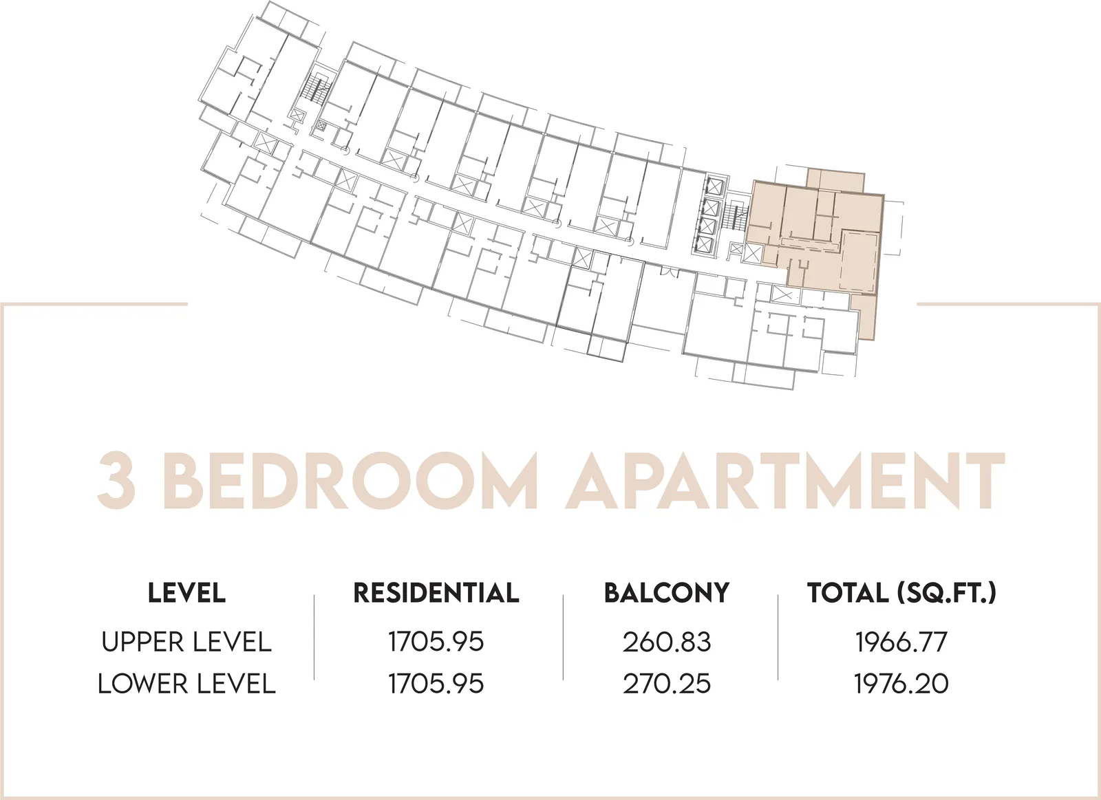 Ocean Tower — Floor plans 3