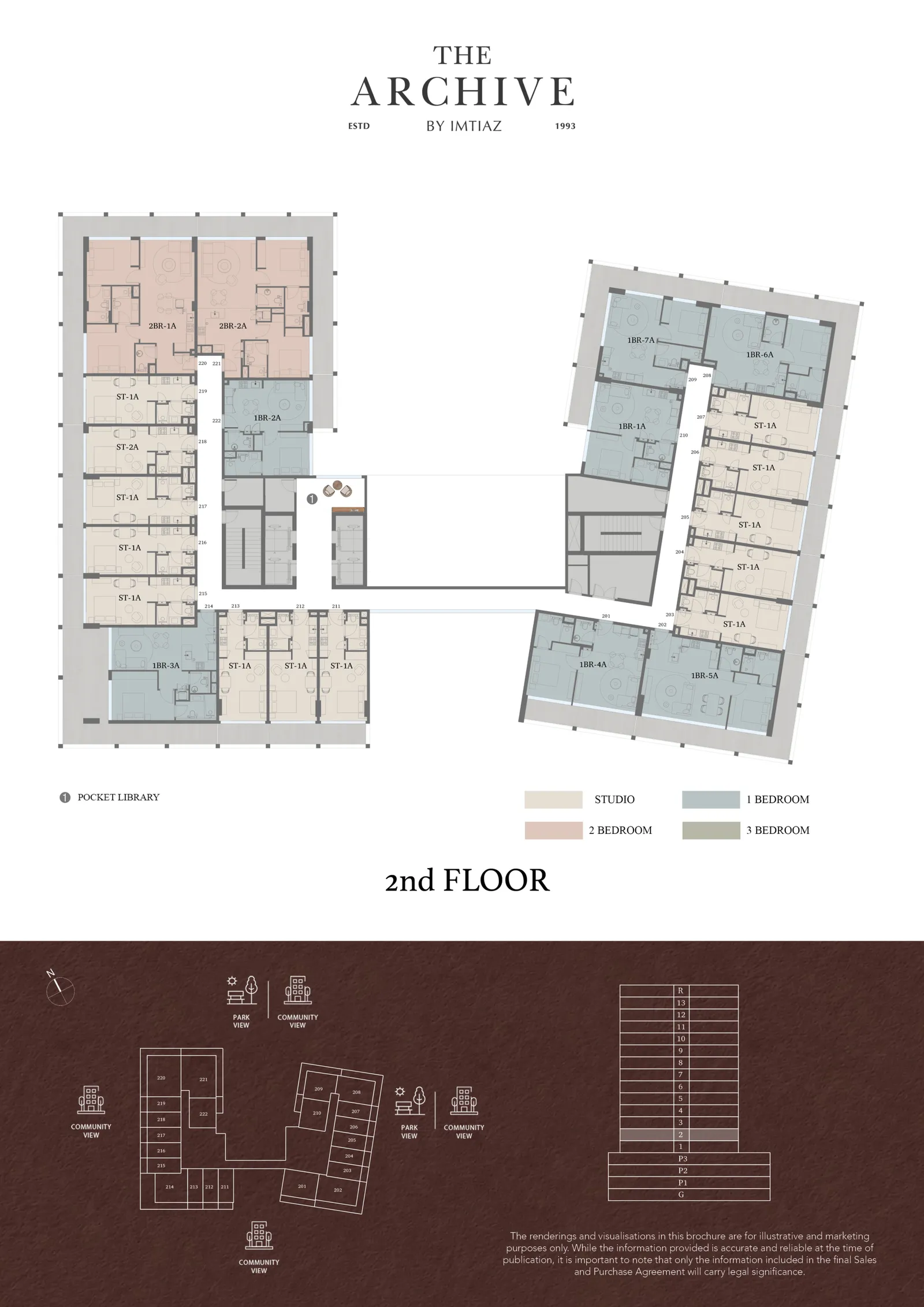 The Archive — Floor plans 1
